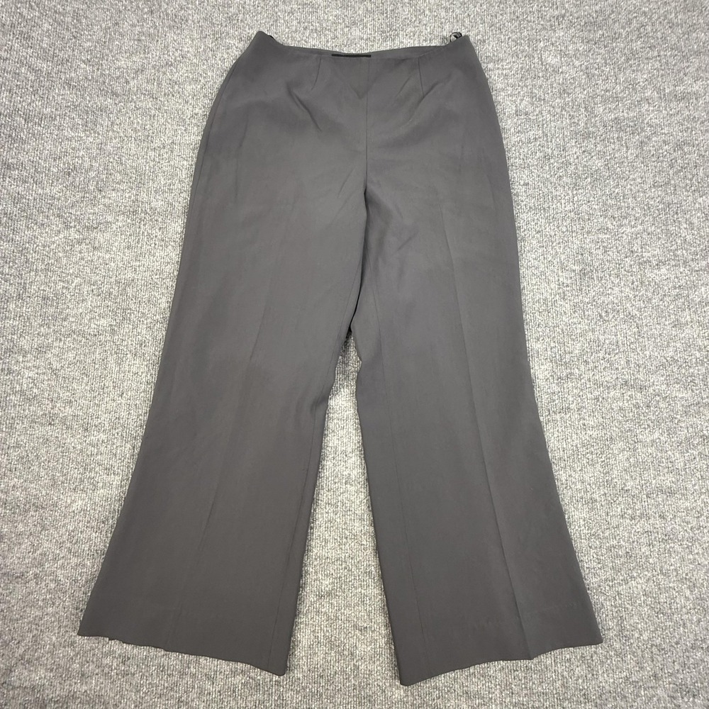 Jones New York Pants Womens 8 Gray Dress Slacks Straight Leg Career‎ Trousers